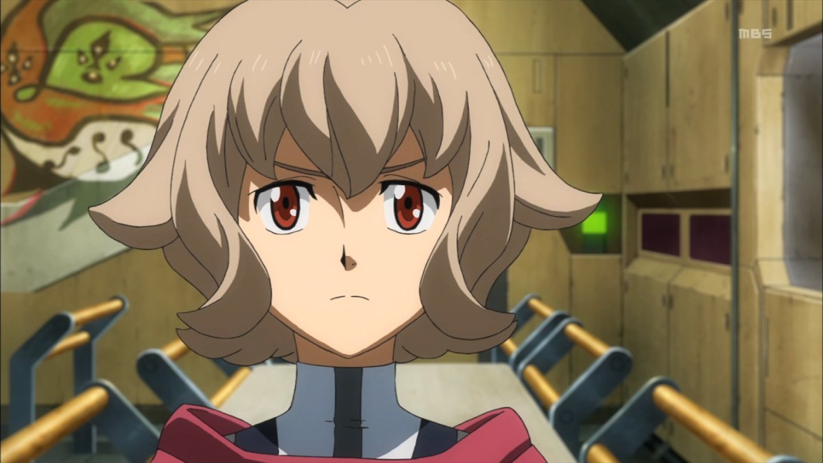 機動戦士ガンダム 鉄血のオルフェンズ 予告に比べてアトラが明るく可愛くなってた ハーレムend目指すガンダムヒロインは新しい 第10話雑談 ポンポコにゅーす ファン特化型アニメ感想サイト