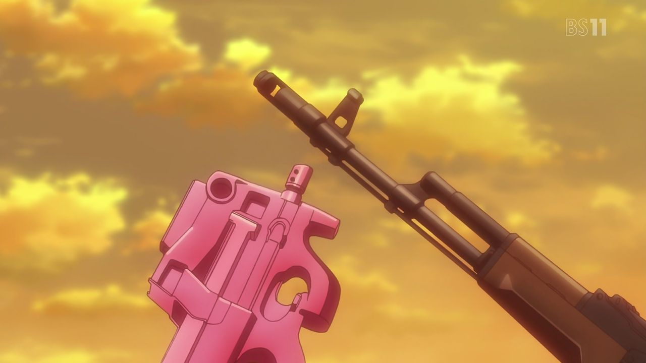 Sao ガンゲイル オンライン 2話感想 でっかい可愛い香蓮に親近感も湧いて面白い チュートリアルからpkしまくりピンクの悪魔へ 画像 管理人コメント ポンポコにゅーす ファン特化型アニメ感想サイト