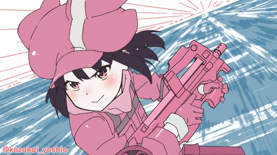 ガンゲイル・オンラインⅡ応援イラスト (4)