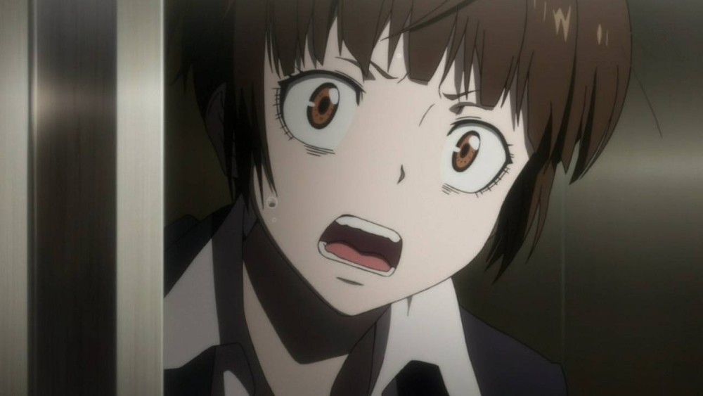 Psycho Pass サイコパス 3話感想 演技派の狡噛さんビックリ朱ちゃん 他者を貶し蔑み心を保つ 主体性がない悪の群れ 飼育の作法 実況 画像まとめ ポンポコにゅーす ファン特化型 アニメ感想サイト