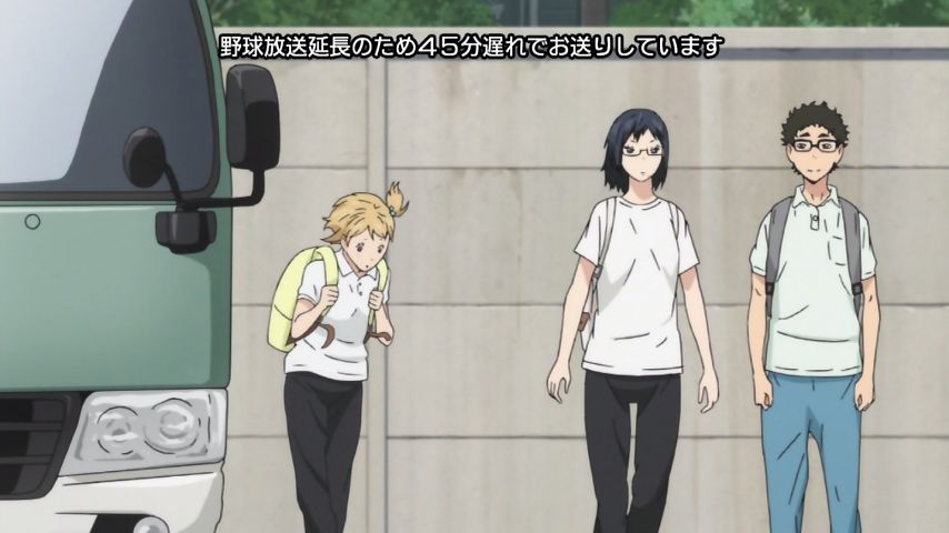 ハイキュー セカンドシーズン 4話感想 東京遠征リエーフ登場 日向と影山を送る冴子姐さん救世主 実況 画像まとめ ポンポコにゅーす ファン特化型アニメ感想サイト