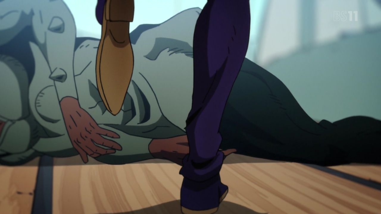 ジョジョの奇妙な冒険 5部 7話感想 期待以上のギャングダンスと拷問をしっかり丁寧に描く心意気 ミスタのスタンド セックス ピストルズ登場 画像 黄金の風 ポンポコにゅーす ファン特化型アニメ感想サイト