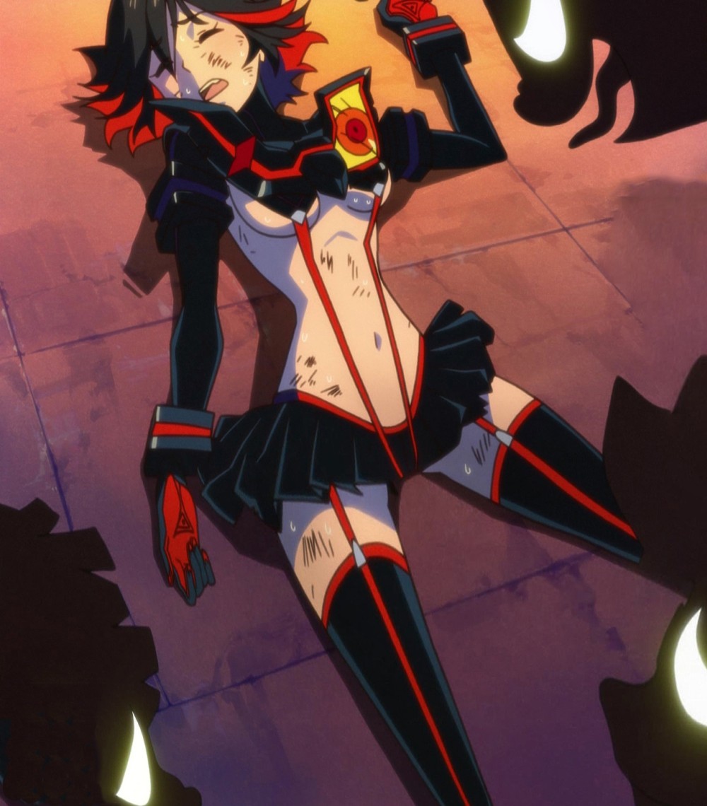 キルラキル 第2話感想 マコ劇場も出て豪快に勝ったと思ったら皐月様に一蹴 戦略的撤退だよ流子ちゃん 気絶するほど悩ましい 実況 画像まとめ ポンポコにゅーす ファン特化型アニメ感想サイト