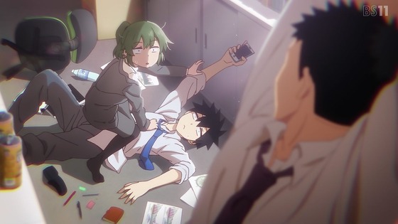 「先輩がうざい後輩の話」1話感想 (73)