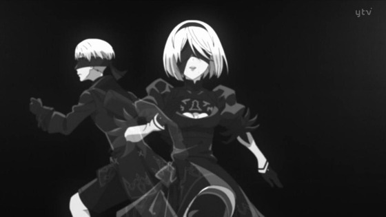 「NieRAutomata Ver1.1a」ニーア オートマタ 1話感想 (11)