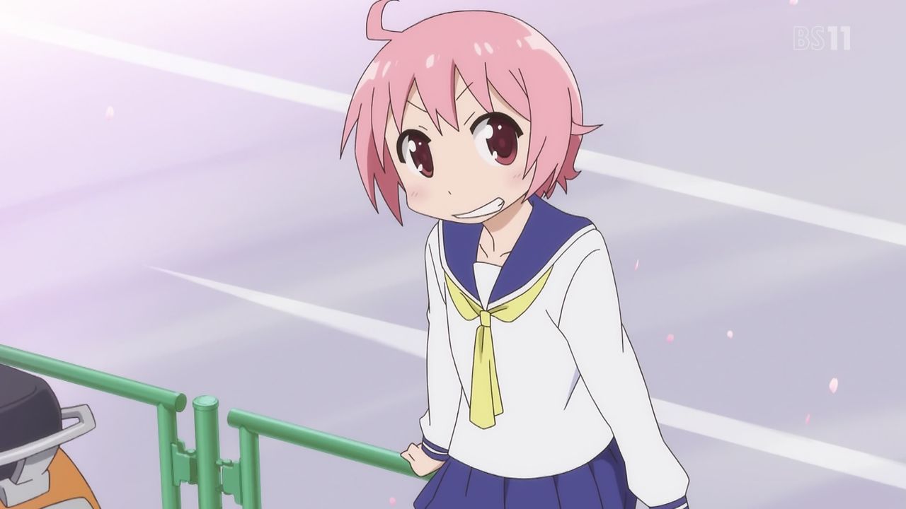 ゆゆ式 1話感想 可愛い3人の癖になる空気と距離感 再放送で全話のedカードが新しく 実況 画像 ポンポコにゅーす ファン特化型アニメ感想サイト