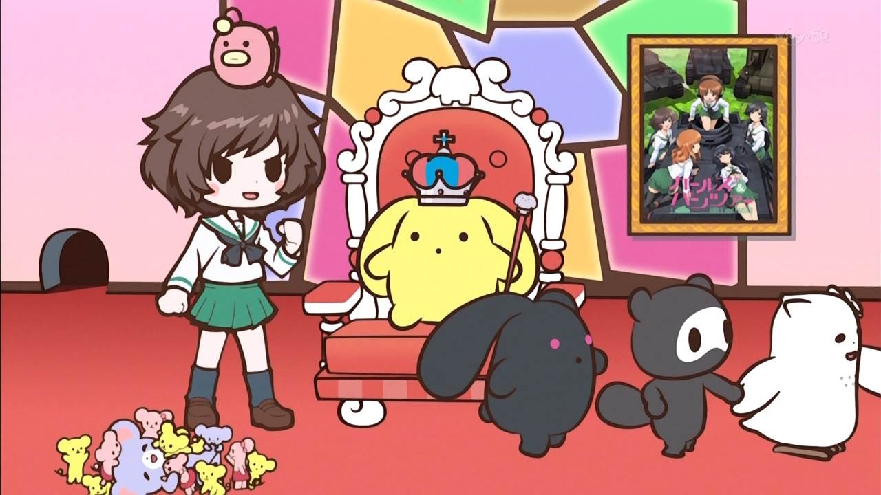 ガールズ パンツァー うーさーのその日暮らし覚醒編 に秋山殿が登場 コラボ壁紙も限定プレゼント ポンポコにゅーす ファン特化型アニメ感想サイト