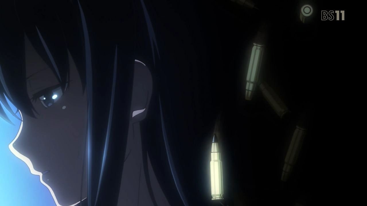 Sao オルタナティブ ガンゲイル オンライン 1話感想 小さいピンクの娘さん リアルの姿はお姉さん 可愛く速く銃を抱えて駆け回る 画像 管理人コメント ポンポコにゅーす ファン特化型アニメ感想サイト