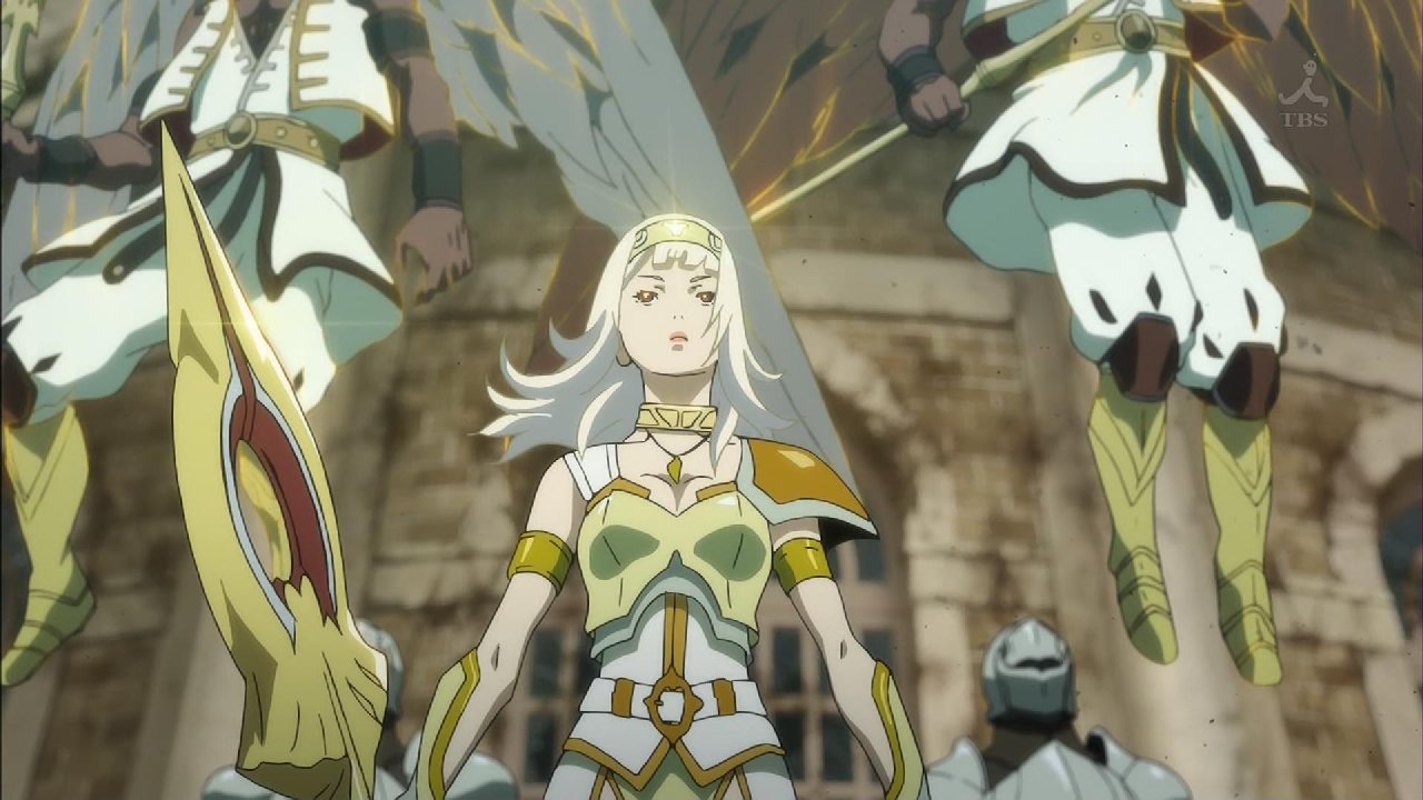 神撃のバハムート Virgin Soul 23話感想 嘘だと言ってよ 王を庇い神魔の攻撃を受け止める騎士カイザル 生きて 画像 ポンポコにゅーす ファン特化型アニメ感想サイト