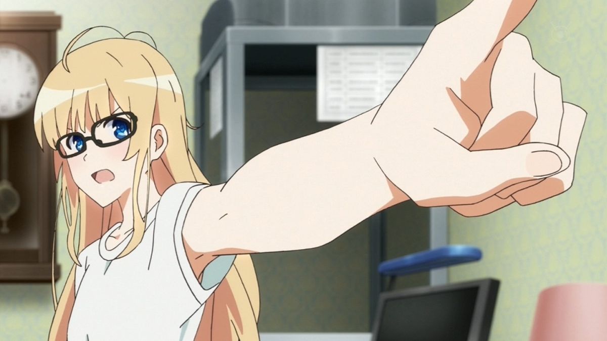 冴えない彼女の育てかた 7話感想 出海ちゃん登場 滑り台に誘導される英梨々 加藤さんポニテになる ポンポコにゅーす ファン特化型アニメ感想サイト