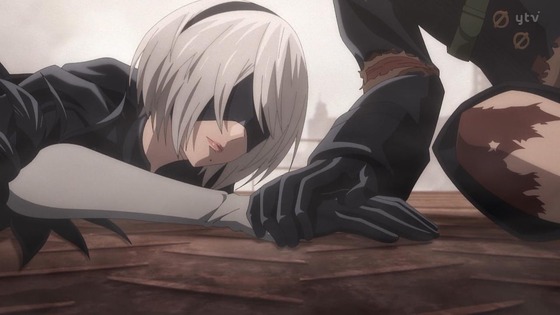 「NieRAutomata Ver1.1a」ニーア オートマタ 1話感想 (55)