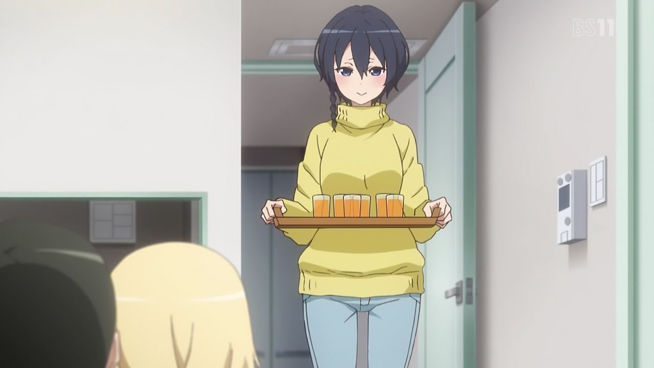 Sao オルタナティブ ガンゲイル オンライン 1話感想 小さいピンクの娘さん リアルの姿はお姉さん 可愛く速く銃を抱えて駆け回る 画像 管理人コメント ポンポコにゅーす ファン特化型アニメ感想サイト