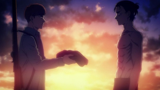 「進撃の巨人」71話(4期 12話)感想 (81)