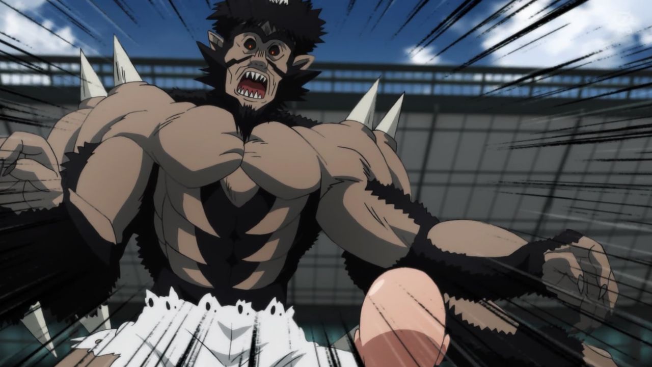 ワンパンマン 21話 2期 9話 感想 最強ハゲマントの悩み ゴリラ対決で 進化の家 再評価 怪人に成り損なうソニック 実況 画像まとめ ポンポコにゅーす ファン特化型アニメ感想サイト
