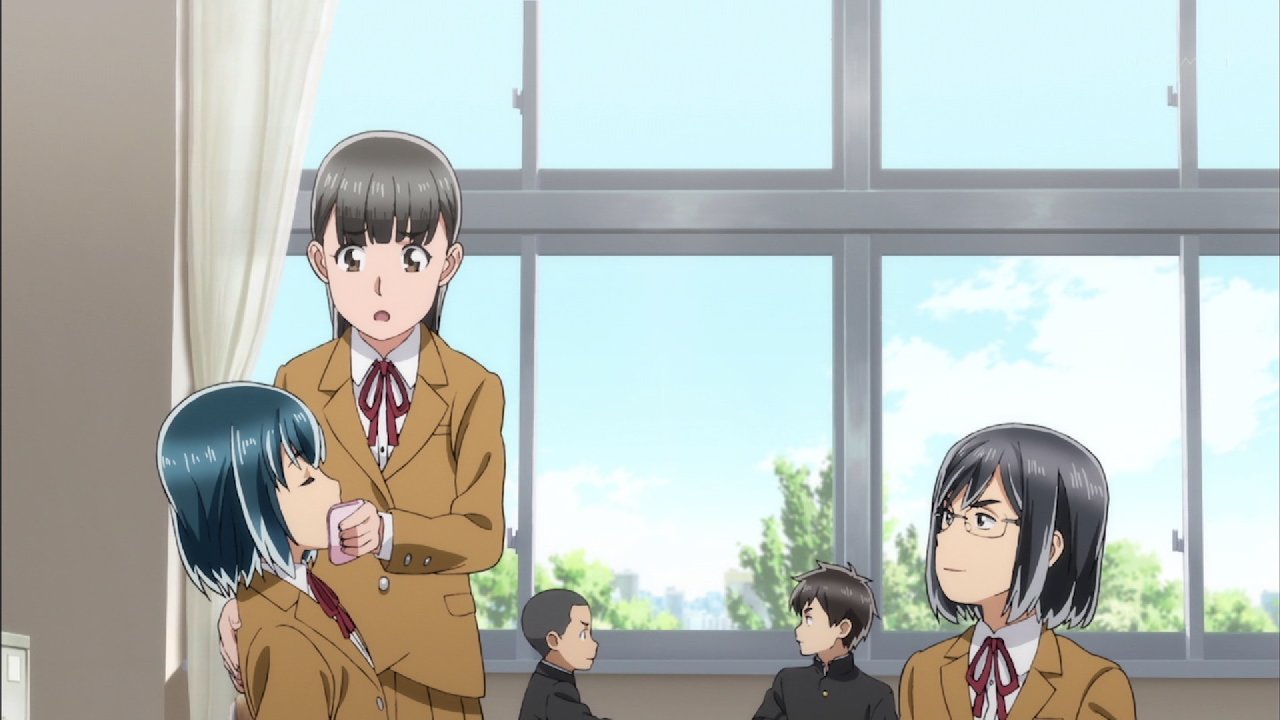 ヒナまつり 7話感想 看板娘アンズ始めました 新田はヒナ中心の生活 瞳さん学校でも気が休まらない 画像 ポンポコにゅーす ファン特化型アニメ感想サイト