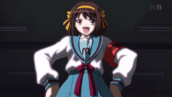 「涼宮ハルヒの憂鬱」第1話感想 いきなりシャッフル？混乱で始まり2006年にアニメ界を席巻した名作！！『朝比奈ミクルの冒険 Episode00』(実況＆画像まとめ)