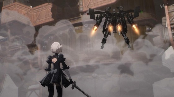 「NieRAutomata Ver1.1a」ニーア オートマタ 1話感想 (48)