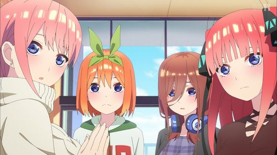 「五等分の花嫁∬」2期 1話 (72)