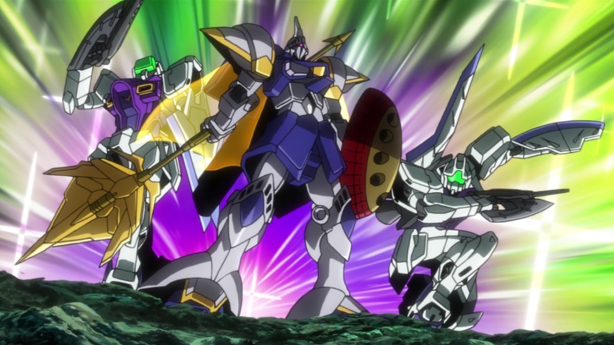 ガンダムビルドファイターズトライ 特別編 アイランド ウォーズ 感想 帰ってきたお祭り感 アイラと娘とコマンドガンダムで交流を確認 画像 ポンポコにゅーす ファン特化型アニメ感想サイト