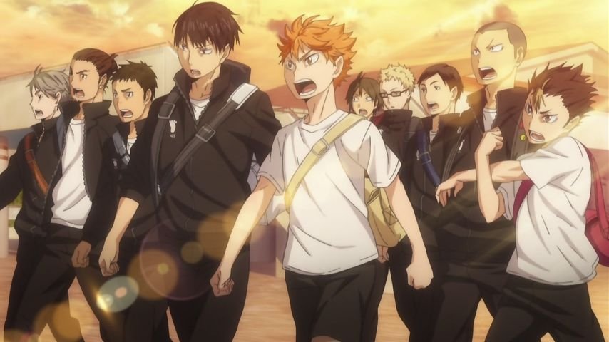 ハイキュー 13話感想 烏野と音駒 練習試合を経て認め合うライバル ポンポコにゅーす ファン特化型アニメ感想サイト