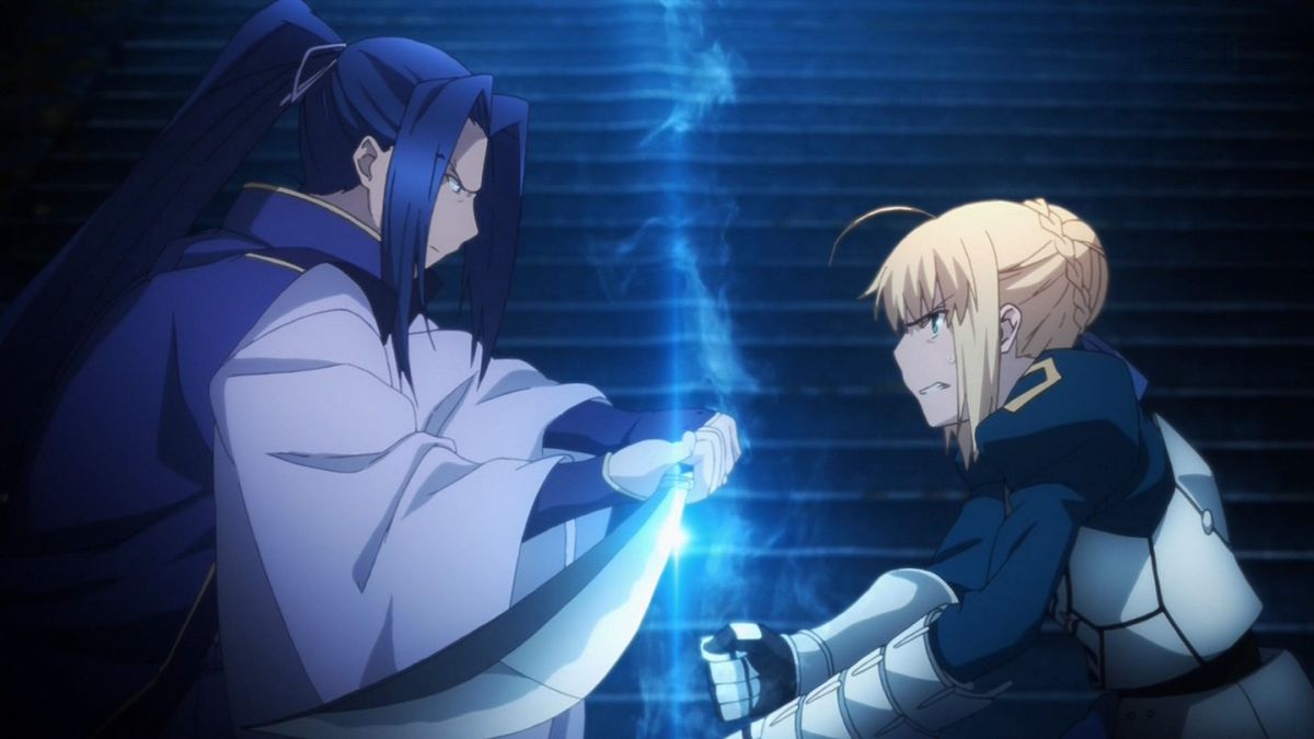 Fate Stay Night Ubw 23話感想 アサ次郎 農民 の燕返し エアの使いどころも良い 画像追加版 ポンポコにゅーす ファン特化 型アニメ感想サイト