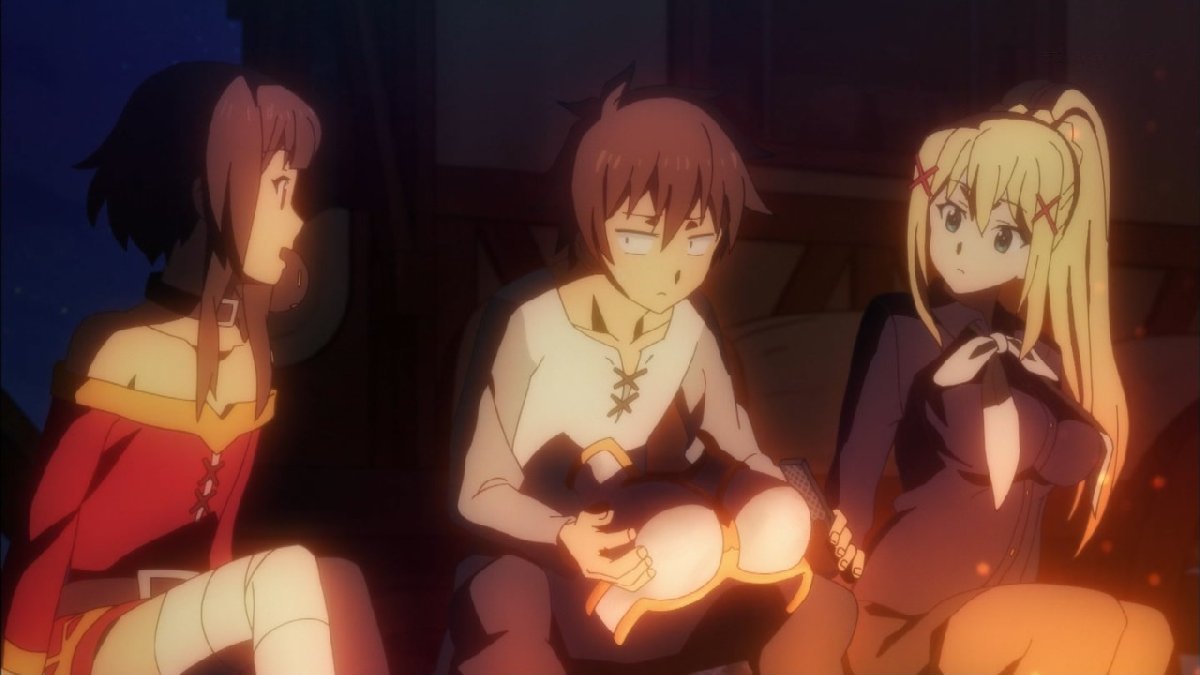 この素晴らしい世界に祝福を 2 8話感想 アクシズ教徒のアレな実態が湯治に来たカズマとエリス教徒のダクネスに襲い掛かる 画像 このすば ポンポコにゅーす ファン特化型アニメ感想サイト