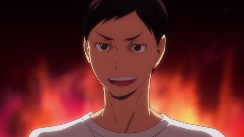 ハイキュー セカンドシーズン 8話感想 月を見上げて聳える山の構図 原動力 プライド以外に何がいるんだ 実況 画像まとめ ポンポコにゅーす ファン特化型アニメ感想サイト