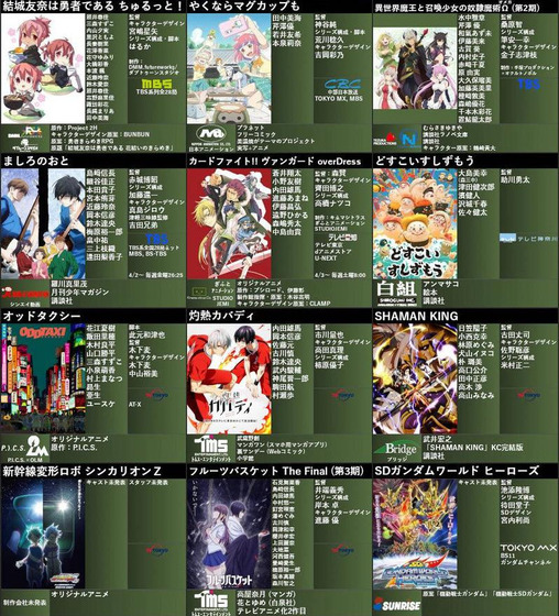 画像 21年春アニメ一覧の最新版がきたー 来期も続編モノが強そう オリジナルアニメも面白かったら嬉しい 総合 アニメ 漫画 ゲームなどなど あんてな W