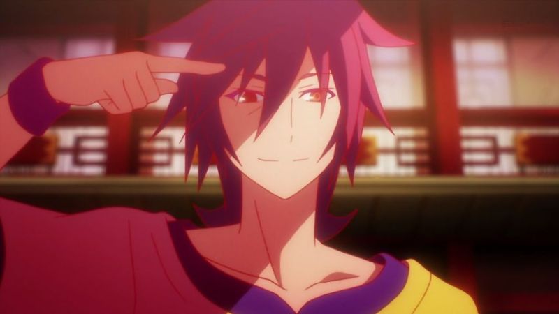 ノーゲーム ノーライフ 8話感想 空が消えた 特殊edで凝った演出 ポンポコにゅーす ファン特化型アニメ感想サイト