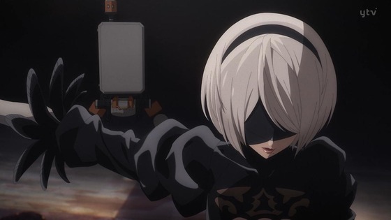 「NieRAutomata Ver1.1a」ニーア オートマタ 1話感想 (9)