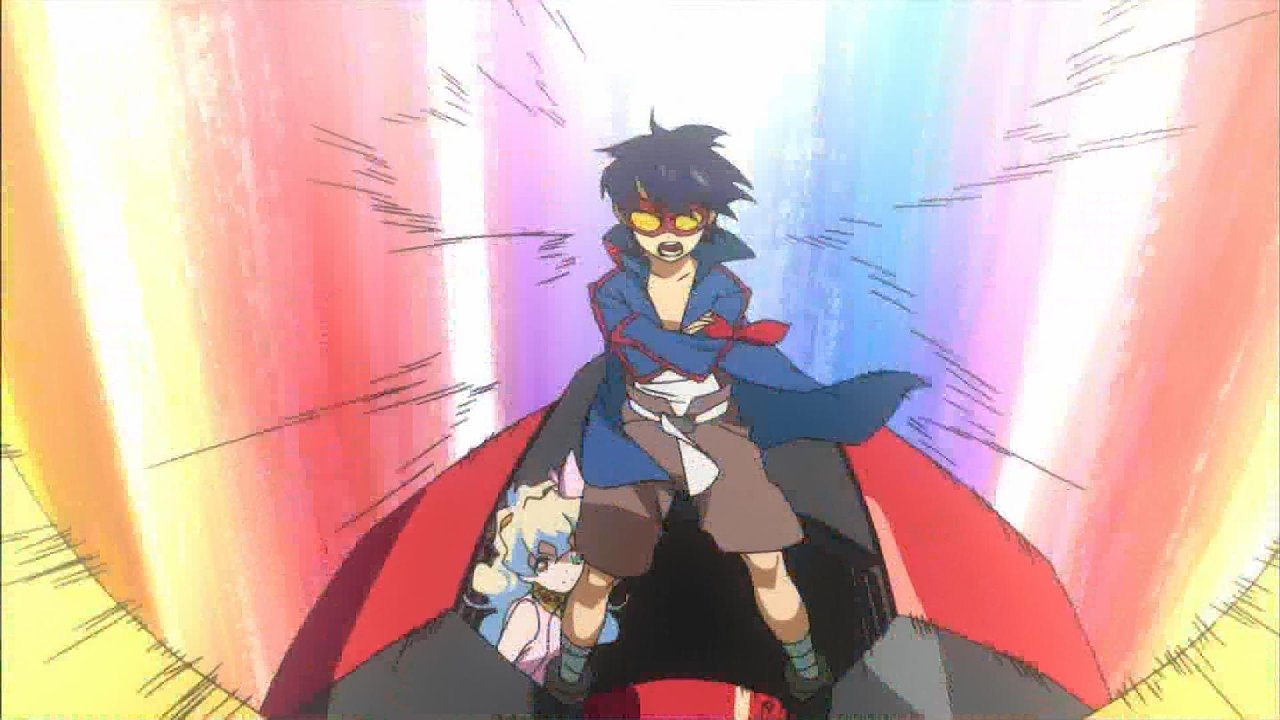 天元突破グレンラガン 12話感想 海に突入でアディーネ戦 ヨーコの手によりニア断髪 実況 画像 修正 ポンポコにゅーす ファン特化型アニメ感想 サイト