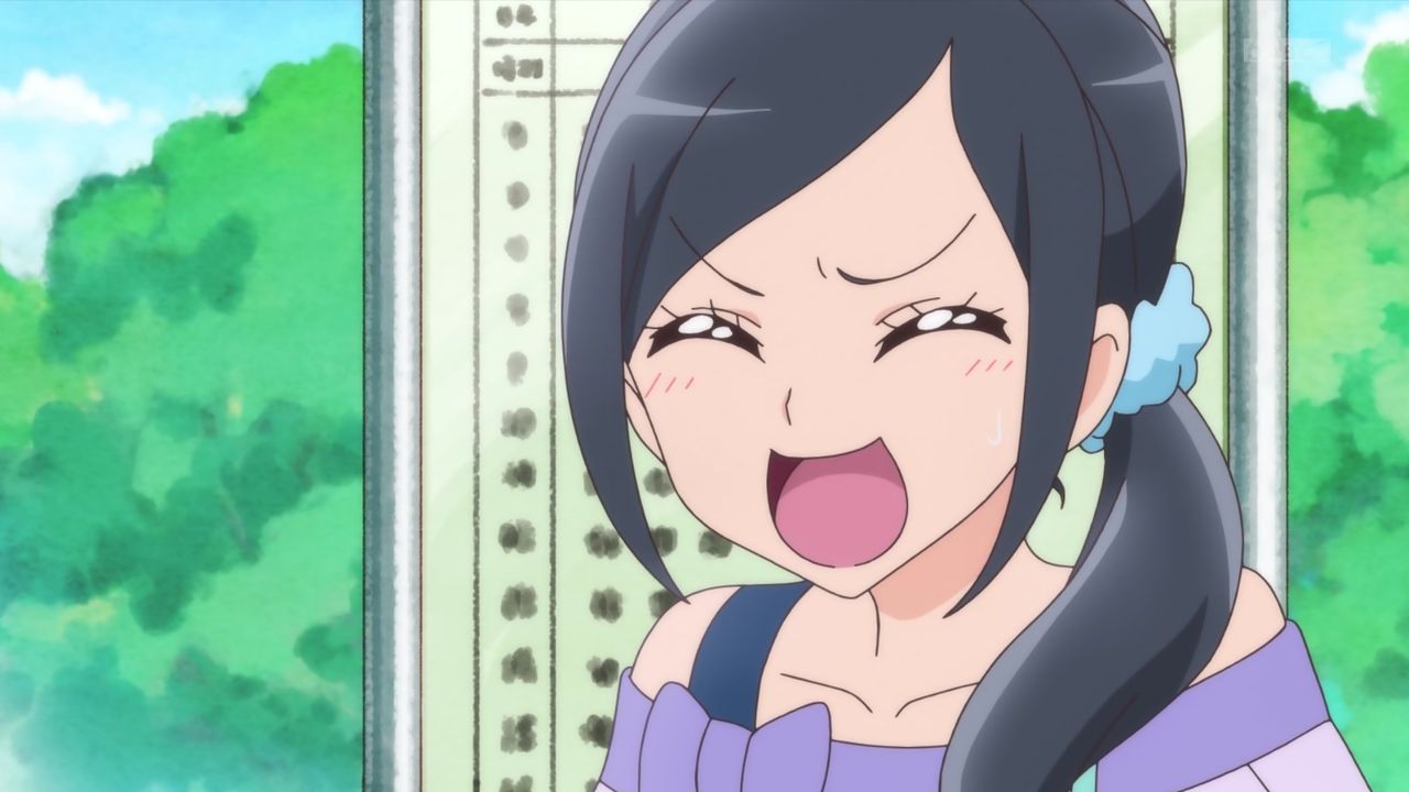 ヒーリングっど プリキュア 第26話感想 画像 花火と流しそうめんと浴衣で飾る優しい夏 これまでを振り返る4人 ラテ様いつにも増してお可愛らしいわ ヒープリ ポンポコにゅーす ファン特化型アニメ感想サイト