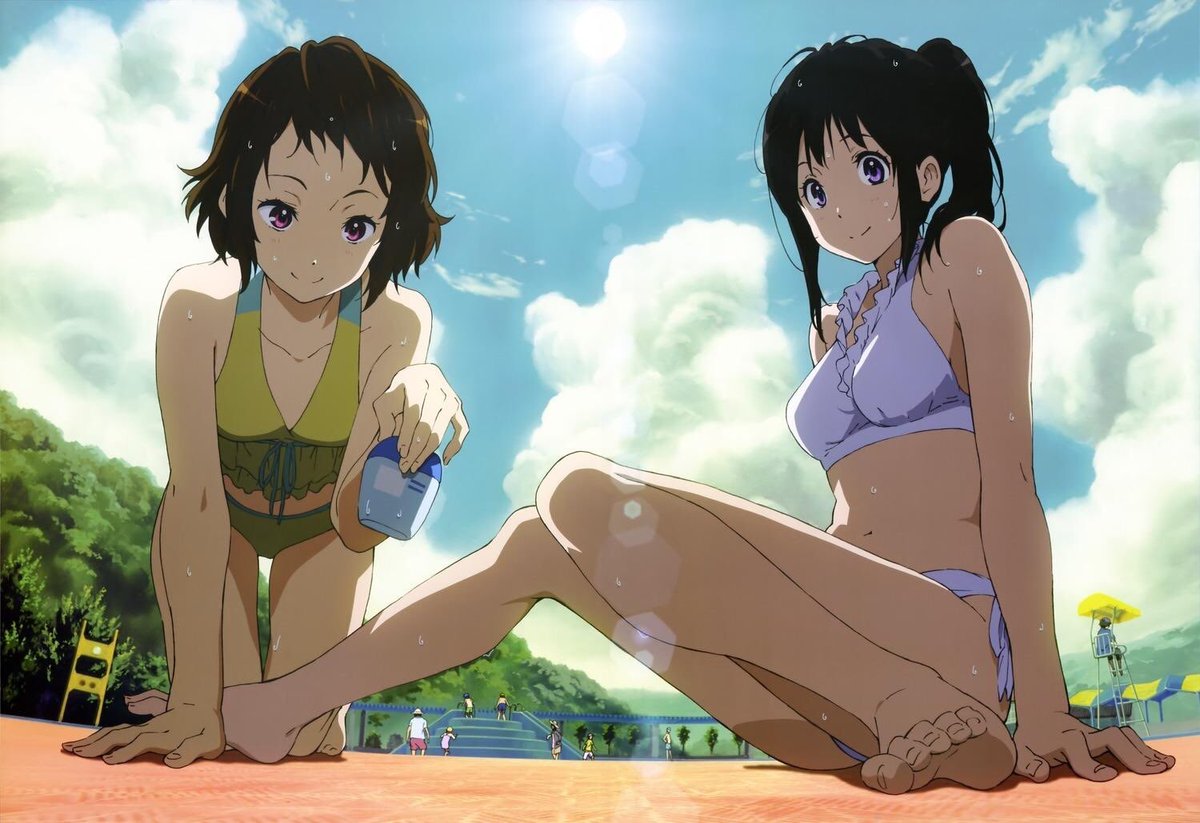 氷菓 第11 5話 Ova感想 これは 愚者のエンドロール 後 折木奉太郎が いつも通り に向かうまでの幕間 特典の水着回を放送 持つべきものは 画像 実況まとめ ポンポコにゅーす ファン特化型アニメ感想サイト