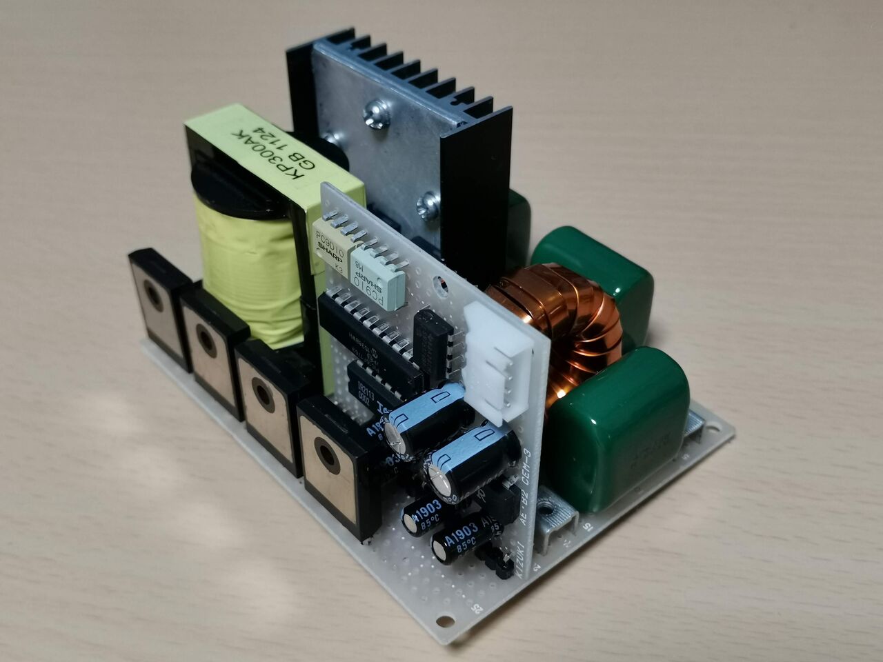 正負出力400W電流型DC-DCコンバータ : ぽんず製造所 正負出力400W電流型DC-DCコンバータ : ぽんず製造所
