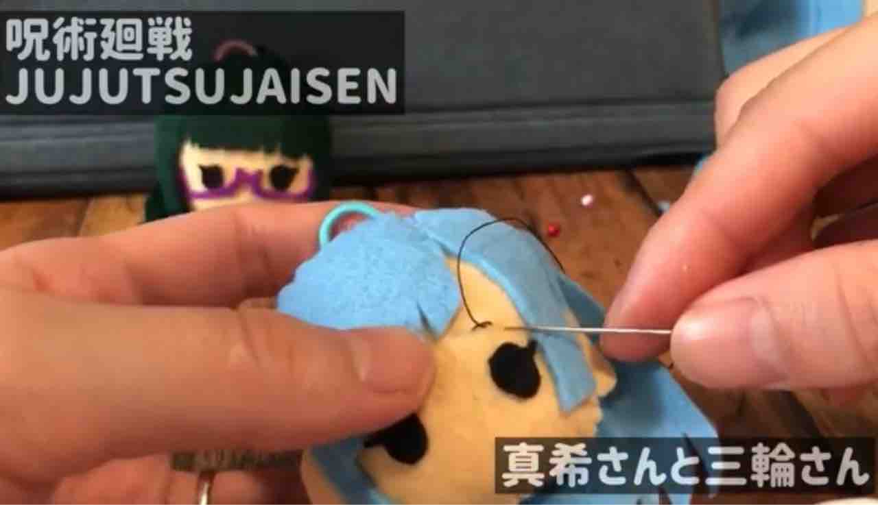 呪いのフェルト人形(Qちゃん)パワーアップバージョン 呪いのフェルト人形(Qちゃん)パワーアップバージョン パワー ちゃん