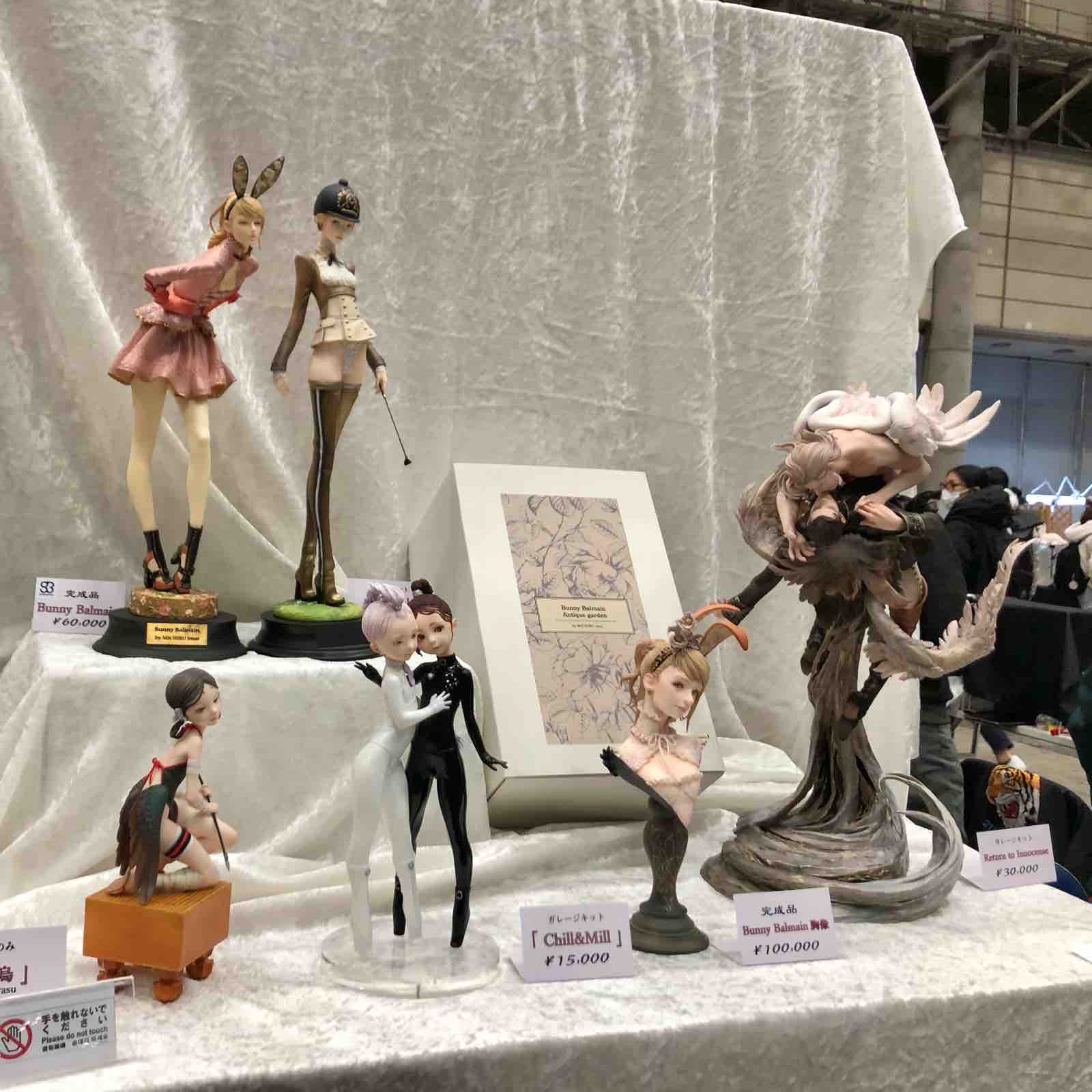 Bunny Balmain Antique garden ガレージキット Yahoo!オークション