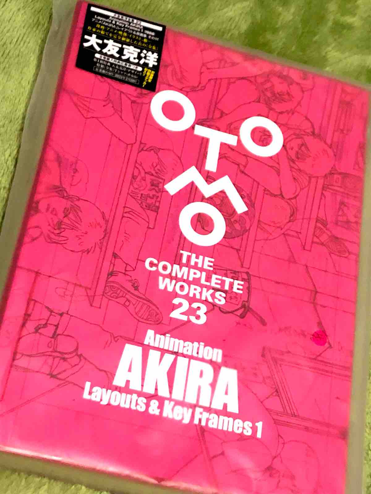 Animation AKIRA Layouts & Key Frames 1 ／OTOMO THE COMPLETE WORKS 
