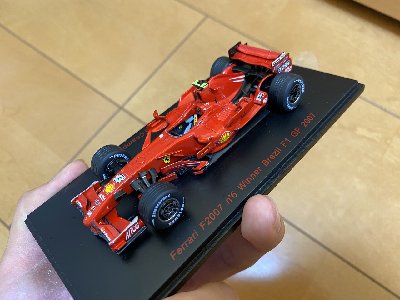 レッドライン 1/43 フェラーリ F2007 K.ライコネン ブラジルGP 2007 