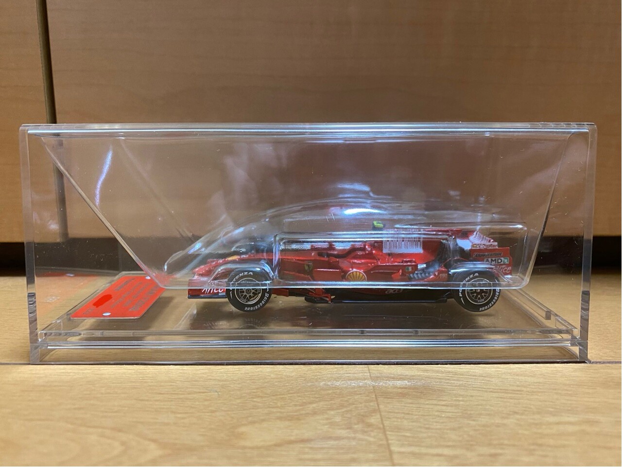 タメオ 1/43 フェラーリ F2008 F.マッサ ヨーロッパGP 2008 優勝