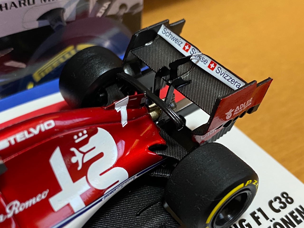ミニチャンプス 1/43 アルファロメオ C38 K.ライコネン