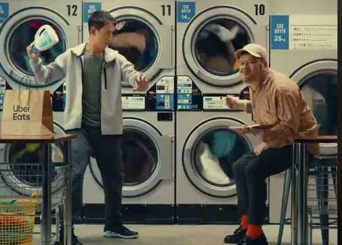 錦織とくっきーの異色のcm Uber Eats Japan テニスのある日々