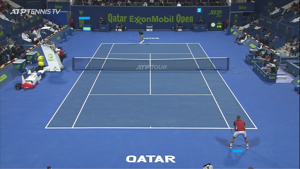 21 カタールオープン フェデラーが復帰戦を勝利で飾る テニスのある日々