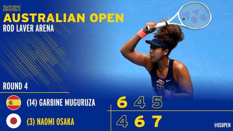 21 全豪オープン 大坂なおみがムグルッサに逆転勝ち テニスのある日々 21 全豪オープン 大坂なおみがムグルッサに逆転勝ち テニスのある日々