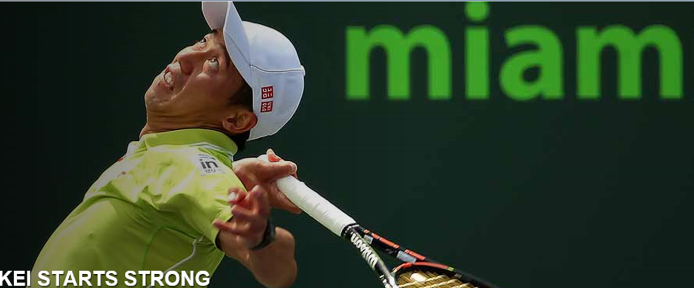 15 マイアミオープン 錦織がユーズニーに快勝 テニスのある日々 15 マイアミオープン 錦織がユーズニーに快勝 テニスのある日々