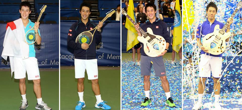 錦織圭 直筆サイン メンフィスオープン 錦織圭 30枚限定直筆サイン