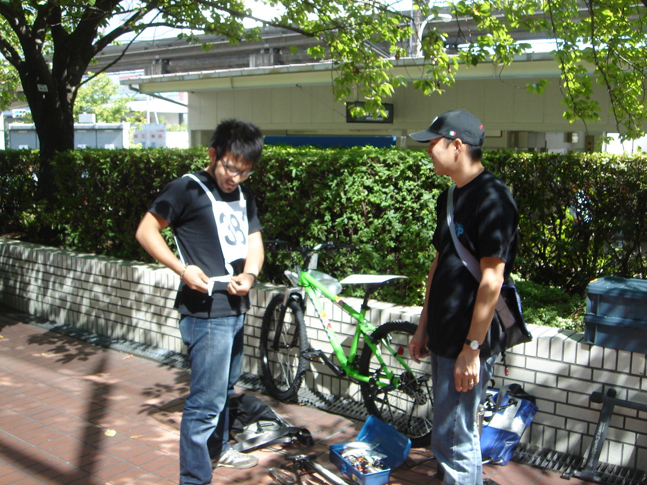 自転車 技師