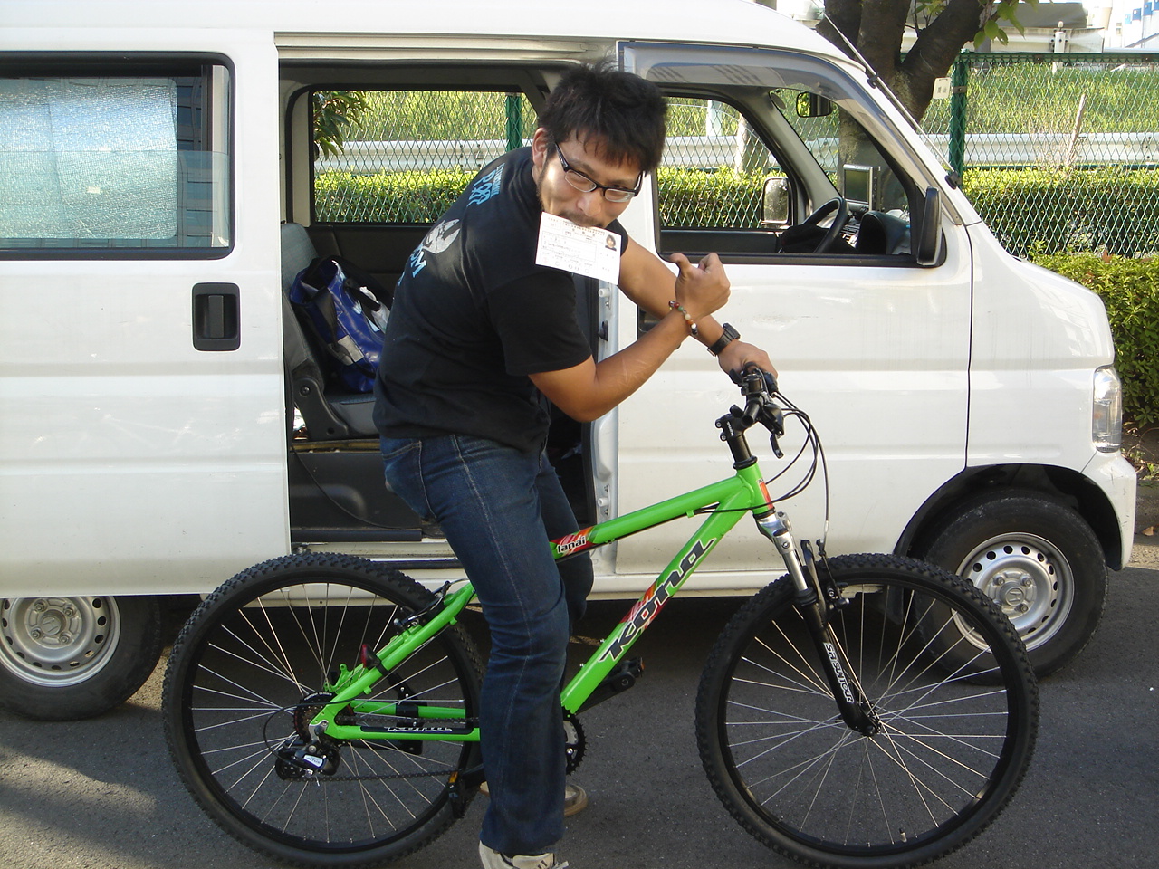 自転車 技師