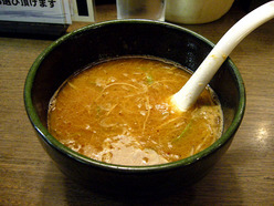 京鴨らーめん 陣 つけめん(醤油つけ汁)