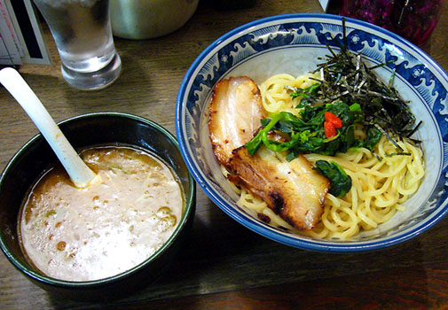 京鴨らーめん 陣 つけめん(醤油)