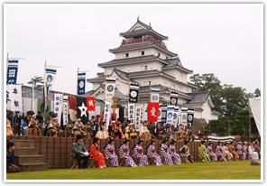 秋晴れの好天、友来る